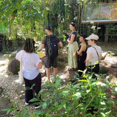 Guided garden tour